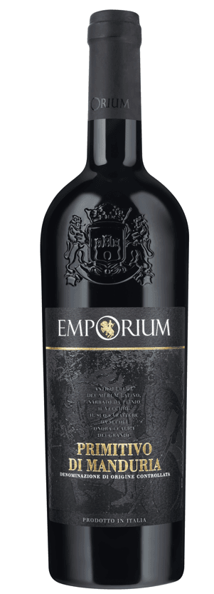 MAN EMPORIUM Wino Primitivo di Manduria czerwone wytrawne