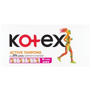KOTEX Tampony Active Super 16 szt.