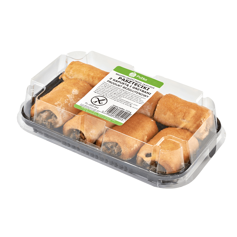 PUTKA Paszteciki z kapustą bezglutenowe 210 g
