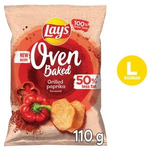 LAY'S OVEN BAKED Pieczone formowane chipsy ziemniaczane o smaku grillowanej papryki