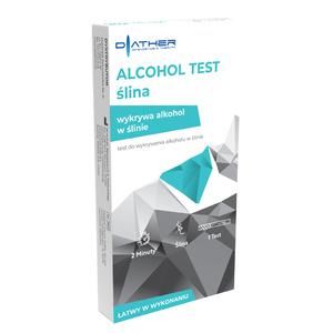 DIATHER Test na obecność alkoholu 1 szt.