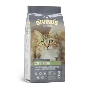 DIVINUS CAT Sucha karma dla kotów z rybą 2000g