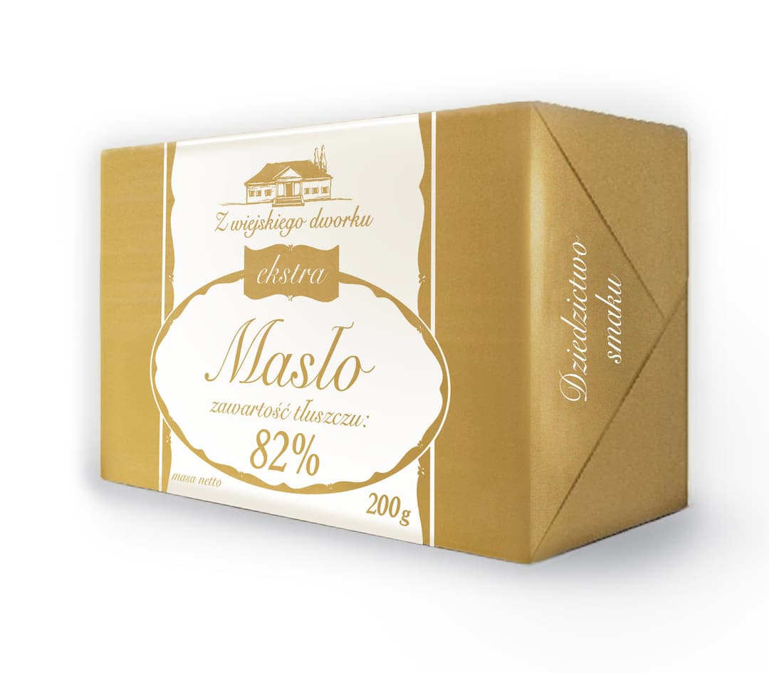 Z WIEJSKIEGO DWORKU Masło extra 200g