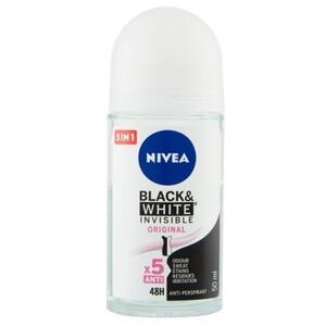 NIVEA BLACK&WHITE INVISIBLE Antyperspirant w kulce Clear 50 ml