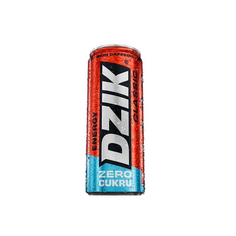 DZIK Energy drink klasyczny bez cukru 250ml