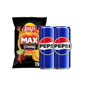 Lay's Max Strong  + Pepsi x2
