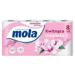 MOLA Papier toaletowy Kwitnąca Magnolia 8 rolek