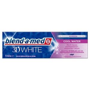 BLEND-A-MED 3D WHITE Pasta do zębów wybielająca Cool Water