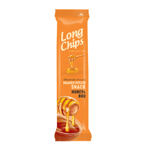 LONG CHIPS Chipsy ziemniaczane o smaku miodu i bbq