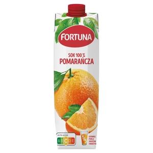 FORTUNA Sok 100% pomarańcza 1000 ml