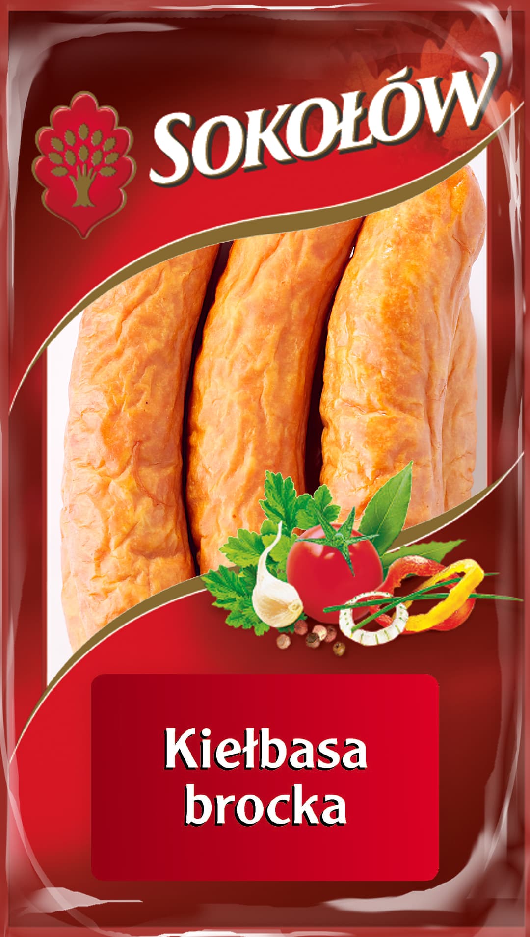 SOKOŁÓW Kiełbasa brocka 480g