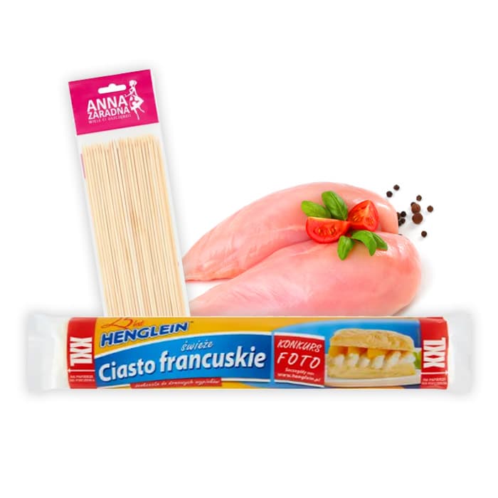 Zestaw na mini szaszłyki z mięsem