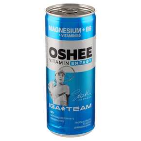 OSHEE VITAMIN ENERGY Napój gazowany o smaku owoców tropikalnych 250 ml