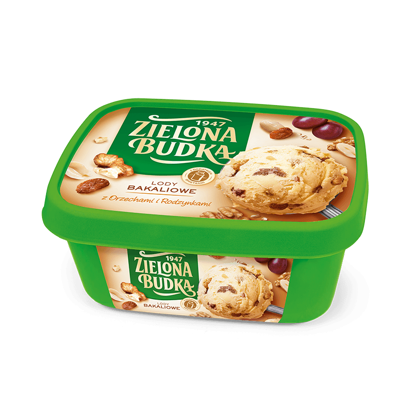 ZIELONA BUDKA Lody bakaliowe 1000 ml