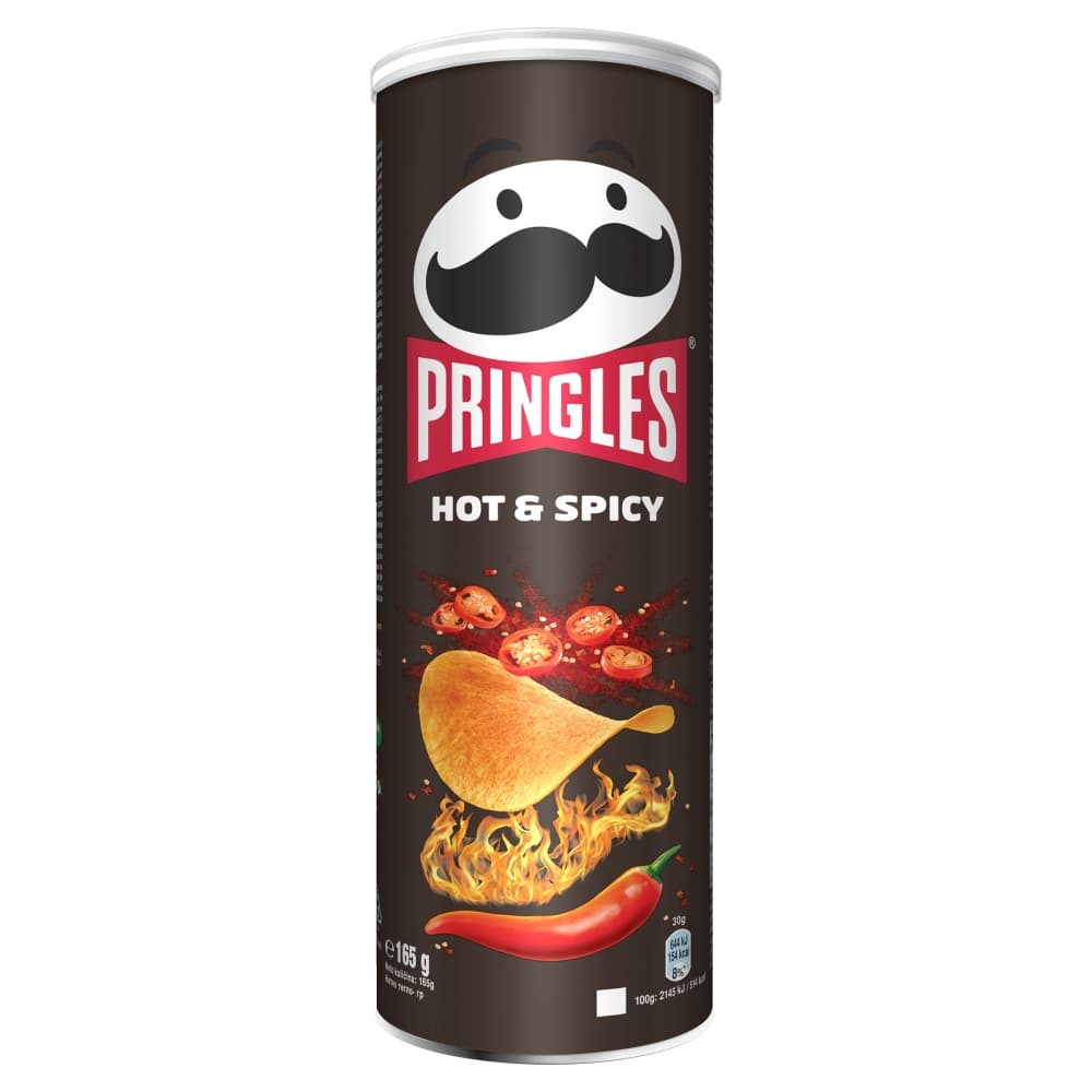 PRINGLES Chipsy hot&spicy 165g