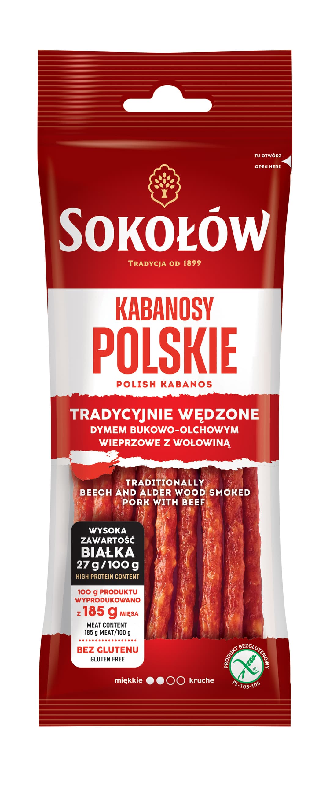 SOKOŁÓW Kabanosy Polskie 100 g