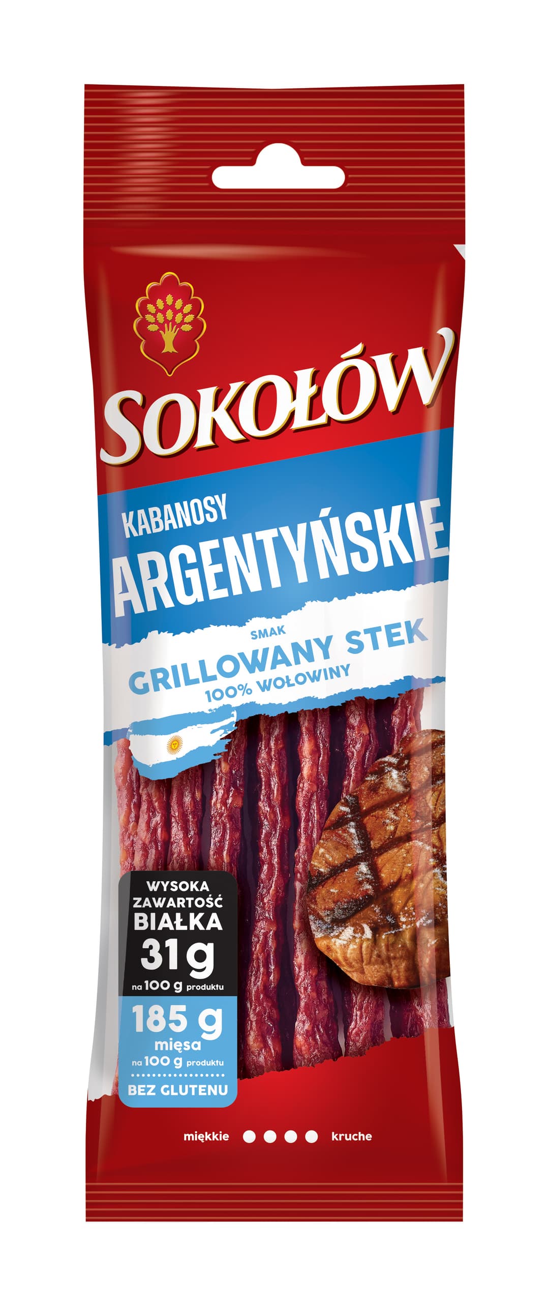 SOKOŁÓW Kabanosy Argentyńskie 100 g