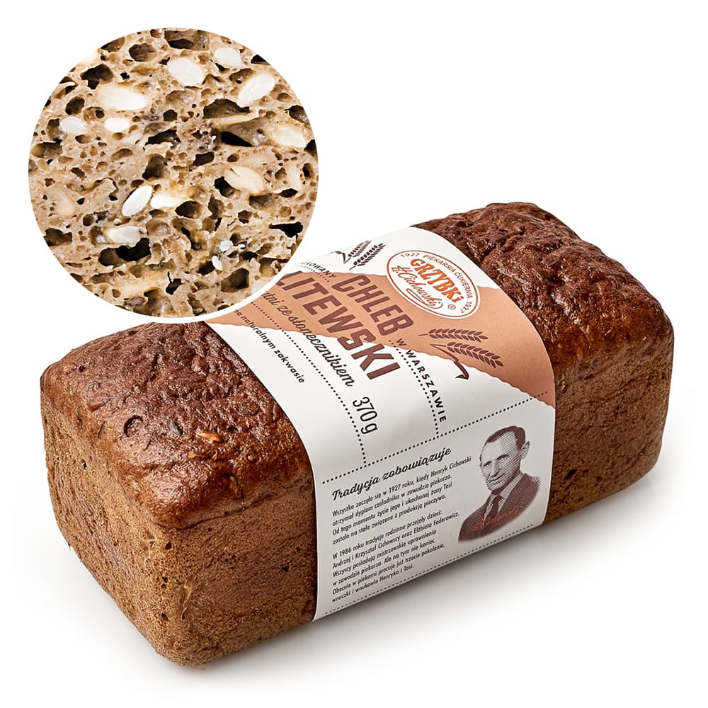 GRZYBKI Chleb litewski 370 g