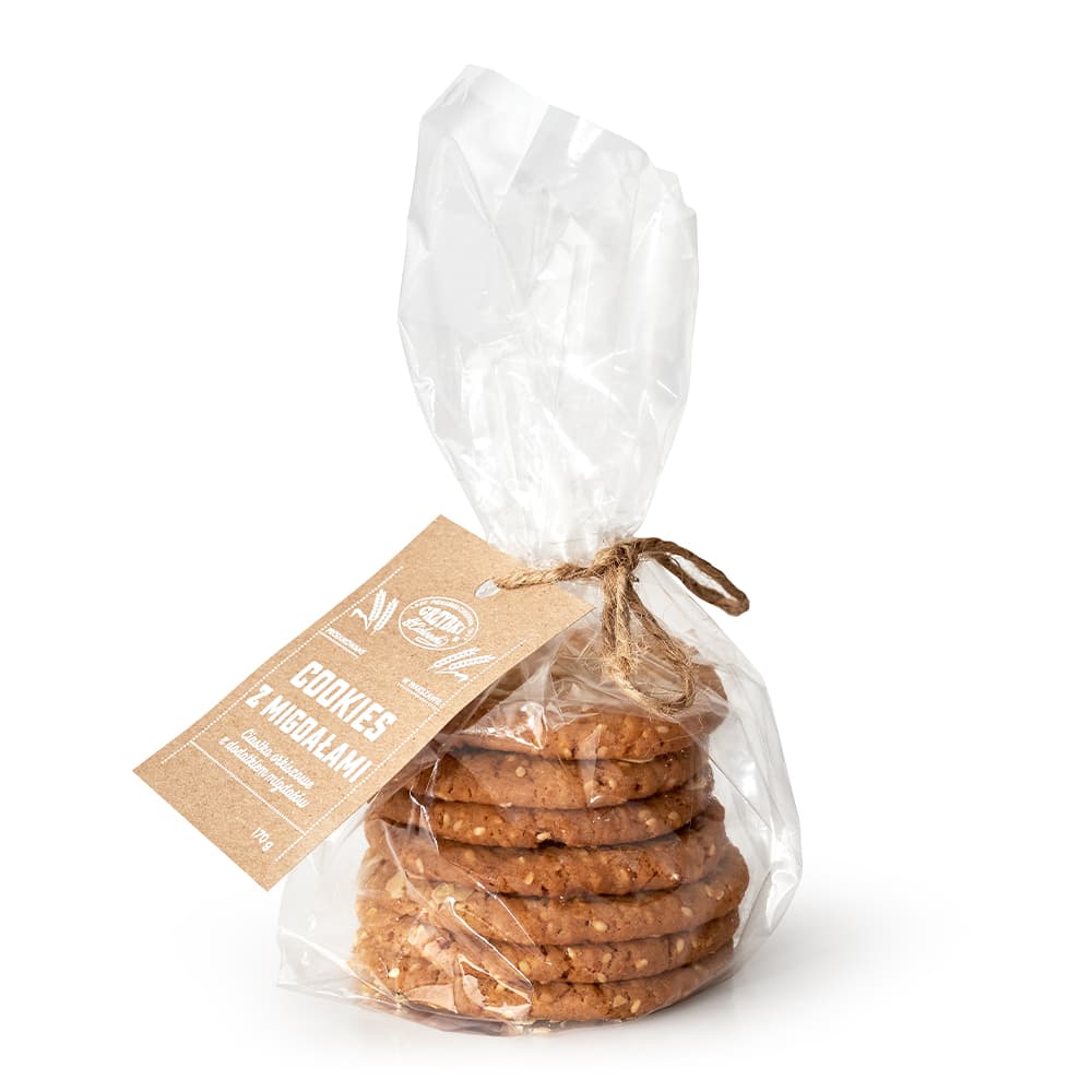 GRZYBKI Cookies z migdałami 170 g