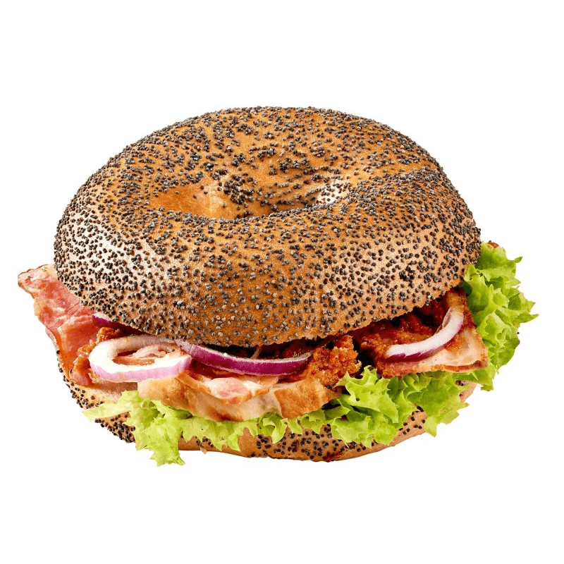 PUTKA Bajgiel z bekonem i kurczakiem 180 g