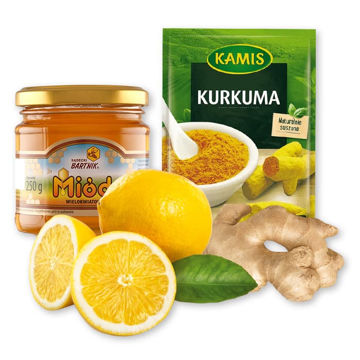 Złoty napar imbirowy