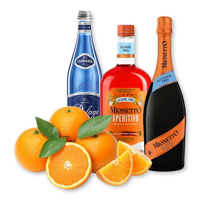 Aperol Spritz bezalkoholowy