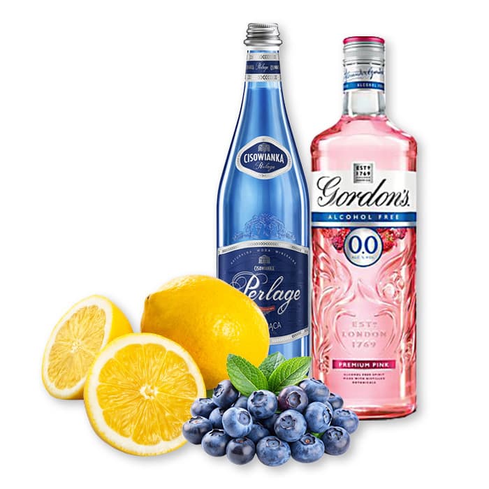 Borówkowy Gordon's bezalkoholowy