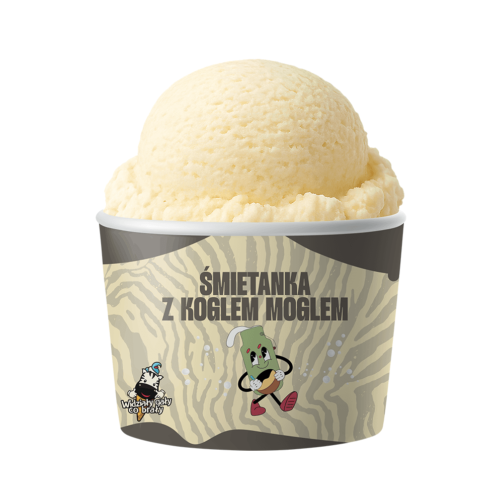 WIDZIAŁY GAŁY CO BRAŁY Lody śmietanka z koglem moglem 220 ml