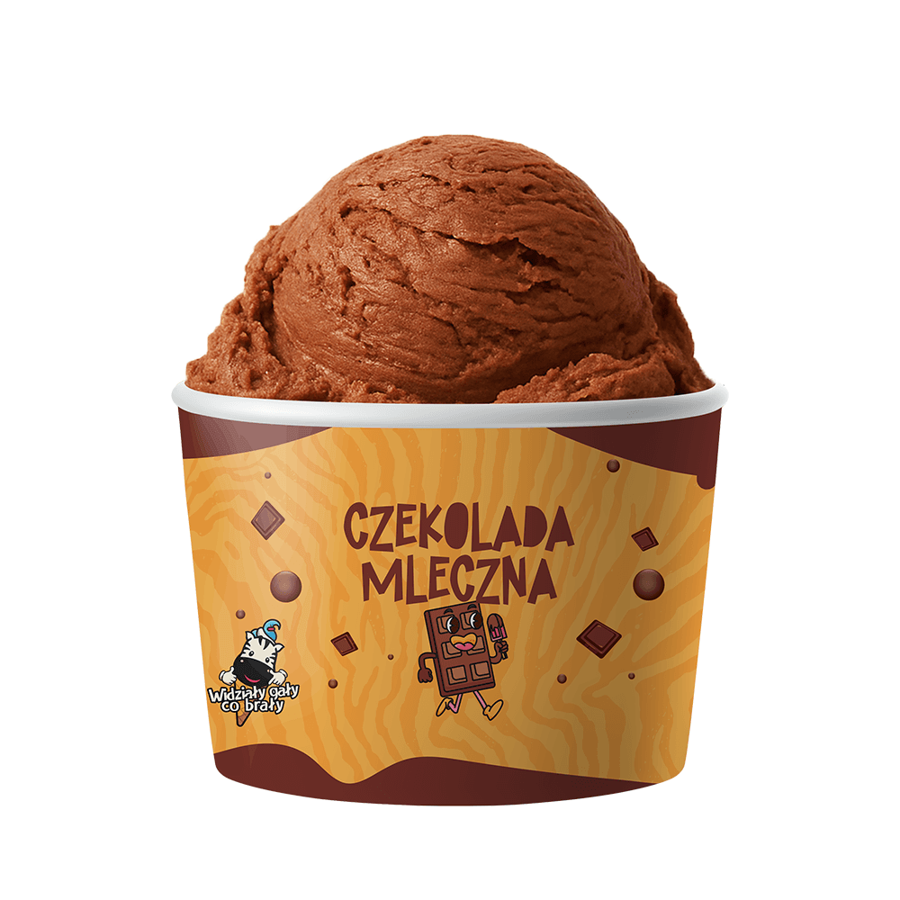 WIDZIAŁY GAŁY CO BRAŁY Lody czekolada mleczna 220 ml