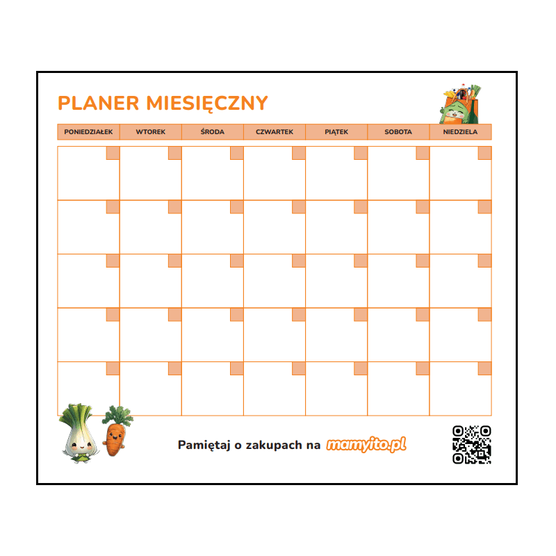 MAMITA Planer na lodówkę 1 szt.