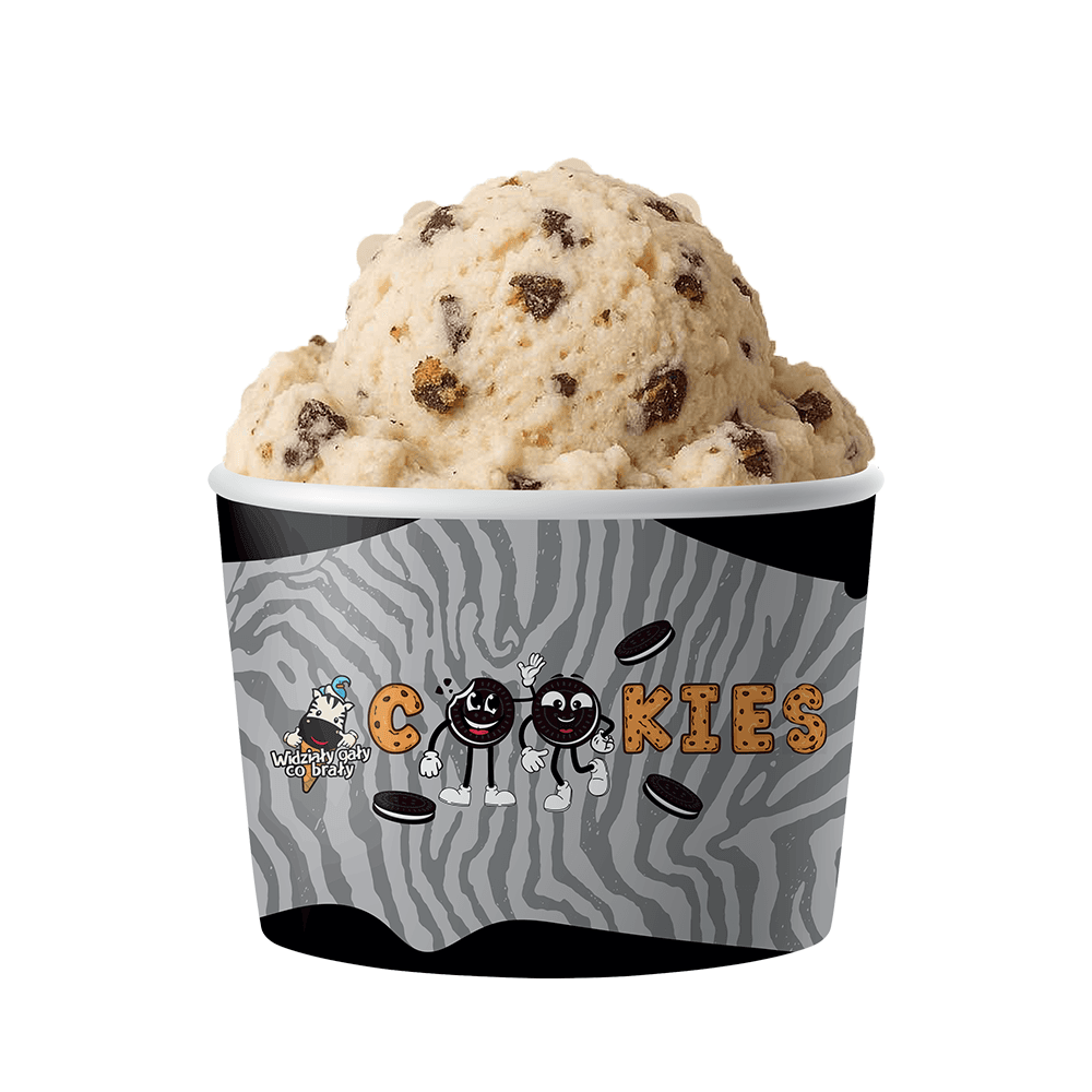 WIDZIAŁY GAŁY CO BRAŁY Lody Cookies 220 ml