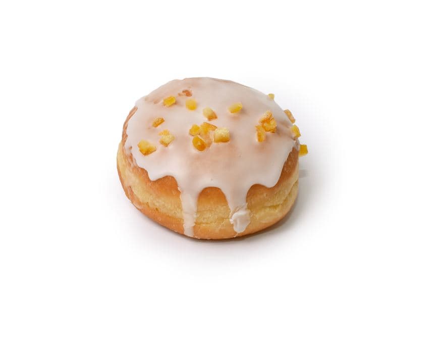 INTER EUROPOL Pączek z lukrem i skórką pomarańczową 70g