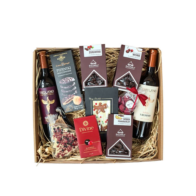 ŚWIĄTECZNY BOX Rzemieślniczy z winami 1 szt.