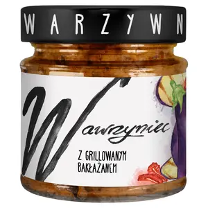 WAWRZYNIEC Pasta z grillowanym bakłażanem 180 g WAWRZYNIEC Pasta z grillowanym bakłażanem 180 g
