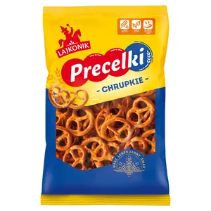 LAJKONIK Precelki chrupkie 130 g LAJKONIK Precelki chrupkie 130 g