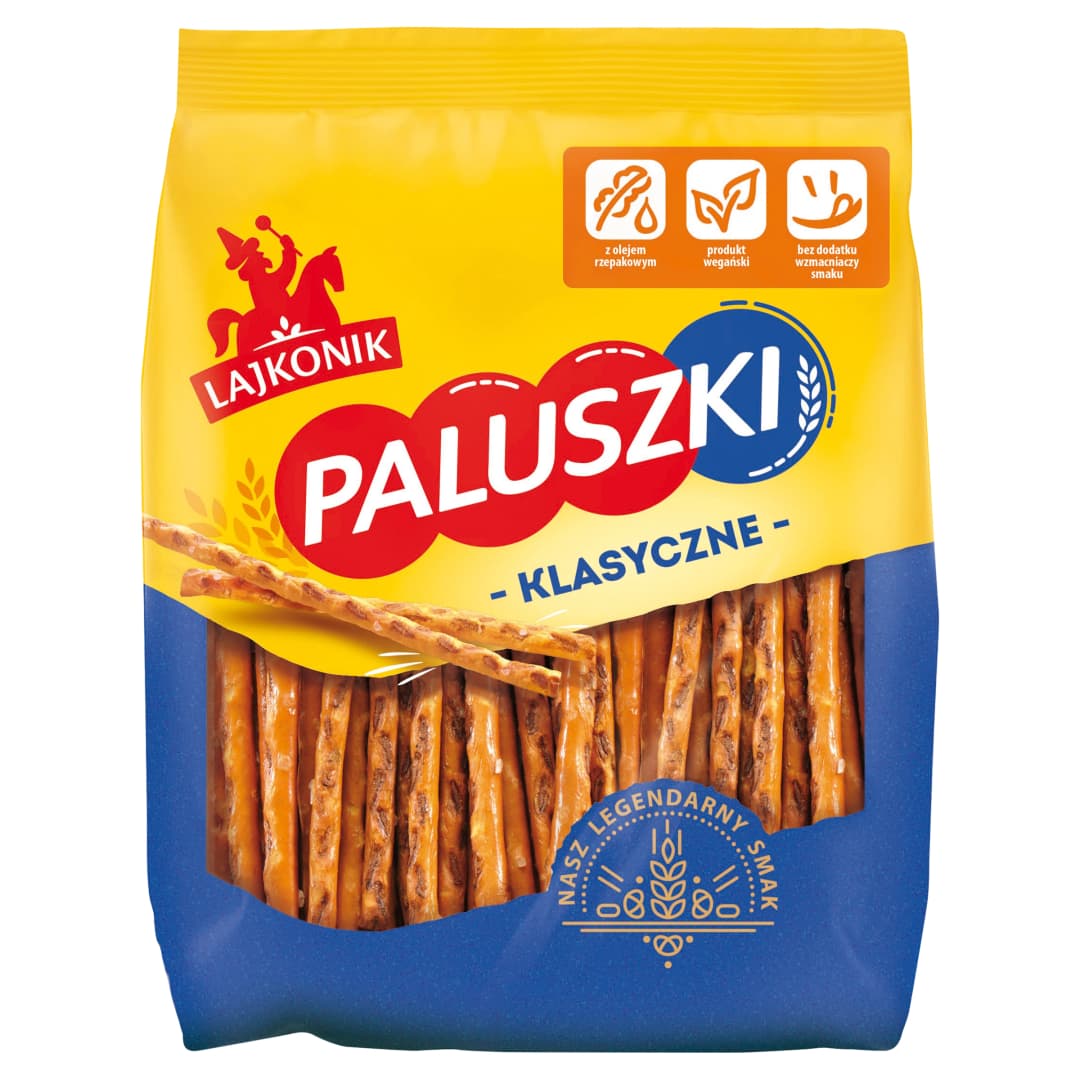 Paluszki Klasyczne Solone Lajkonik 200g