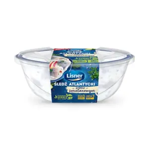 LISNER Śledź atlantycki w sosie śmietanowym 280 g LISNER Śledź atlantycki w sosie śmietanowym 280 g