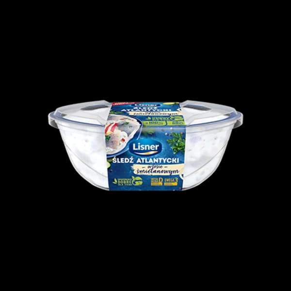 LISNER Filety śledziowe w sosie śmietanowym 160 g