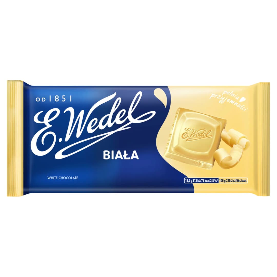 E. WEDEL Czekolada biała 80 g
