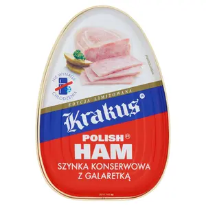 KRAKUS Szynka konserwowa z galaretką 455 g KRAKUS Szynka konserwowa z galaretką 455 g