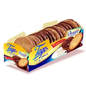 TAGO Ciastka owsiane z czekoladą 210 g TAGO Ciastka owsiane z czekoladą 210 g