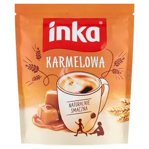 INKA Rozpuszczalna kawa zbożowa z karmelem 200 g INKA Rozpuszczalna kawa zbożowa z karmelem 200 g