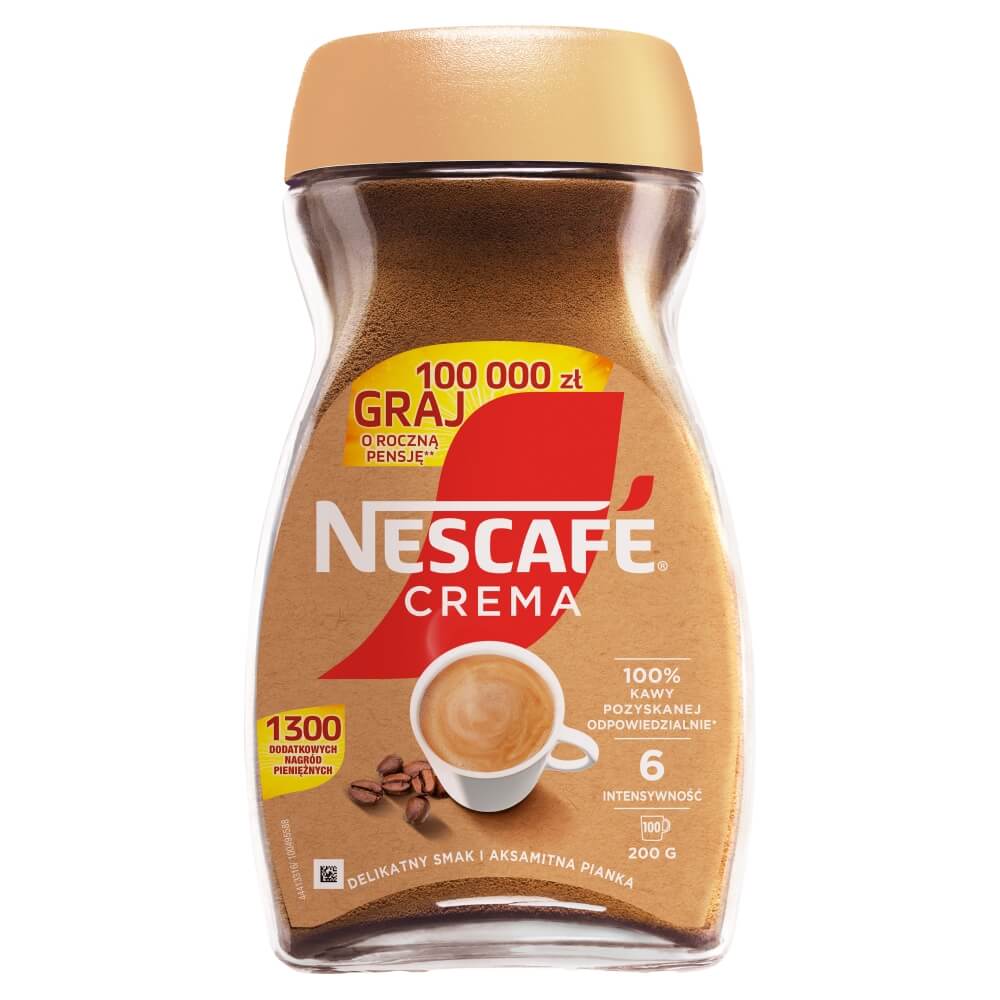 NESCAFE Kawa rozpuszczalna Creme Sensazione 200 g