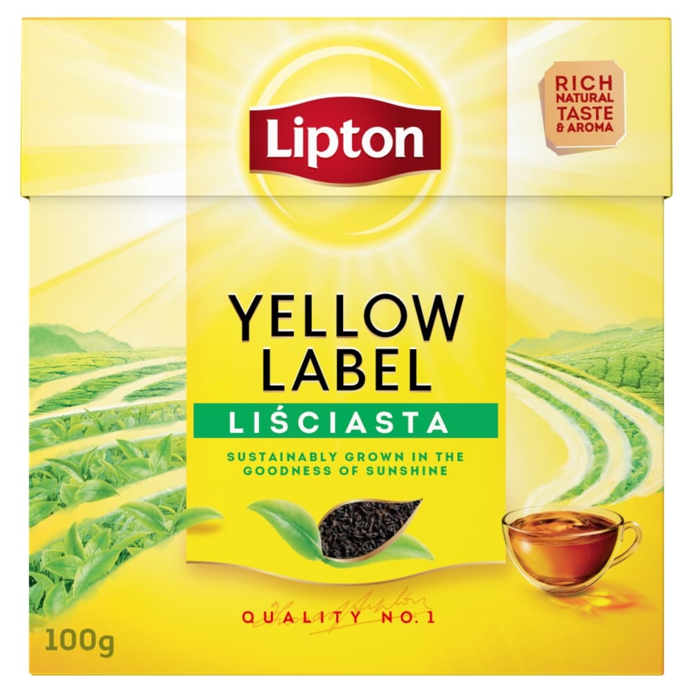 LIPTON Herbata liściasta Yellow Label 100 g
