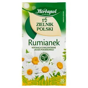 HERBAPOL ZIELNIK POLSKI Rumianek 20 szt. 30 g HERBAPOL ZIELNIK POLSKI Rumianek 20 szt. 30 g