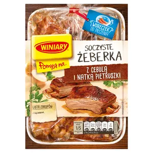 WINIARY POMYSŁ NA … Soczyste żeberka z cebulą i natka pietruszki 28 g WINIARY POMYSŁ NA … Soczyste żeberka z cebulą i natka pietruszki 28 g