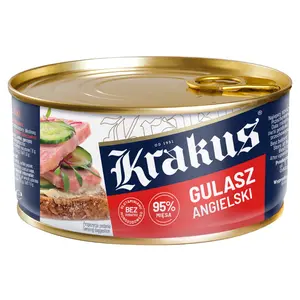 KRAKUS Konserwa gulasz angielski 300 g KRAKUS Konserwa gulasz angielski 300 g