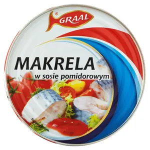 GRAAL Makrela w sosie pomidorowym 300 g GRAAL Makrela w sosie pomidorowym 300 g