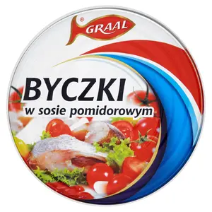 GRAAL Byczki w sosie pomidorowym 300 g GRAAL Byczki w sosie pomidorowym 300 g