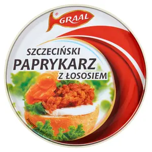 GRAAL Szczeciński paprykarz z łososiem 330 g GRAAL Szczeciński paprykarz z łososiem 330 g